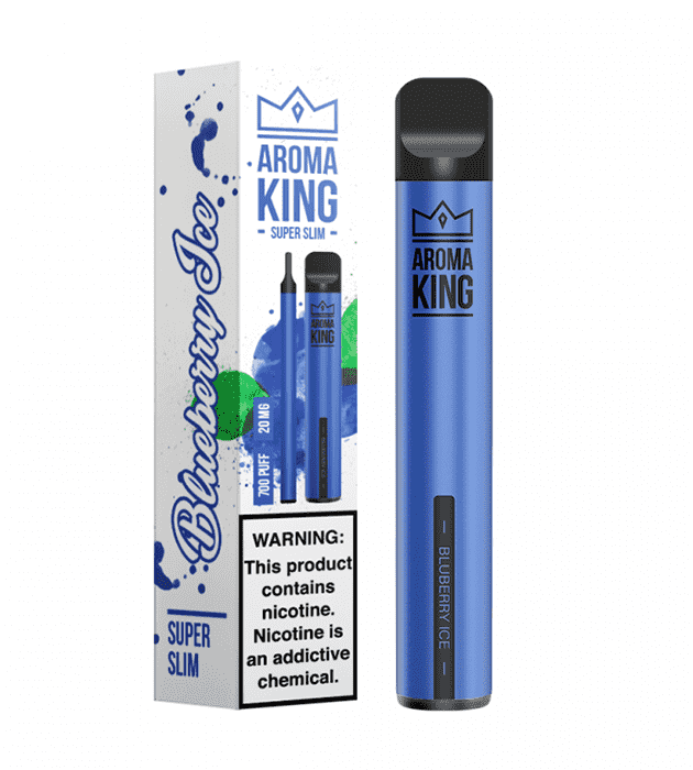 Aroma King Super Slim 700 - Blueberry Ice (Jagoda) /e-pap. jednorazowy/