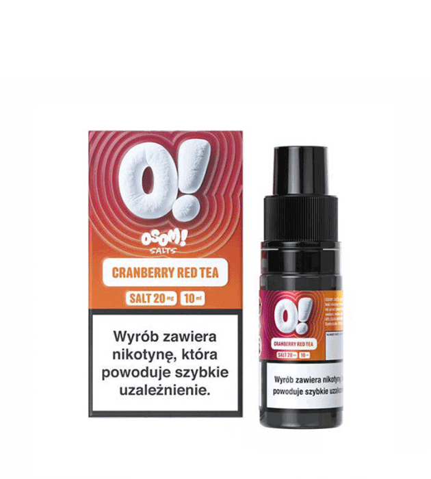 [ PREORDER ] OSOM! Salt - Cranberry Red Tea 20mg 10ml
